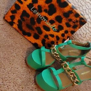 Lemonade Platform Heel Shoes